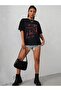 Women's Printed T-Shirt - Modern Text and Graphic Detail |   Daily Comfortable and Stylish Combination - 5