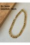 316 L Surgical Steel Gold Model Figaro Stainless Tarnish Free Steel Bracelet