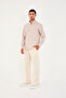 Men's 100% Cotton Pocketless Long Sleeve York Shirt - 5