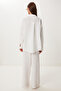 Oversize Muslin Shirt Trousers Set Lsa0014 Ecru - 8
