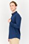 Men Slim Fit Long Sleeve Checkered Casual Shirt, Multicolor - 4