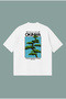 Okinawa Boxy Fit Oversized Unisex 100% Cotton-Pack T-Shirt – Printed T-Shirt |   Streetwear - 2