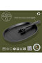 Cast Oval Fajita Plate Size 18x28cm(EXCELLENT PAN HOLDER NOT INCLUDED.) - 2