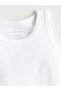 Crew Neck Basic Baby Boy Snap Bodysuit - 5