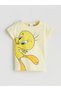 Vizyon New Season Printed Baby Girl Shorts Pajama Set - 3