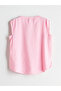 Pink Ruffled Collar Blouse - 6