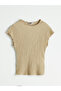 Nevavm Women's Textured High Neck Bodysuit with a Difference - 5
