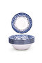 Lighthouse Blue 6-Inch Ceramic Cereal Bowl (Set of 6) - 2