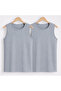 Men's 100% Cotton Ribbed 2-Piece Crew Neck Sleeveless Bodysuit L2Ik1L1Kk7E.2Li