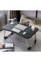 Portable Laptop Desk Folding Sofa Bed Breakfast Tray Study Work Table +USB Ports - 4
