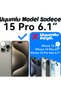iPhone 15 Pro (6.1 Inch) Compatible Summer Lip Case Lipstick Compartment Lipstick Case - 3