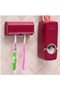 High Quality Bathroom Wall Mounted Automatic Hands Free Toothpaste Dispenser Toothbrush Holder - 2