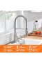 OWOFAN Kitchen Sink Faucet with Soap Dispenser - 2