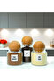 Wooden Ball Lid Glass Tea Turkish Coffee Milk Powder Storage Jar Set Coffee Corner Label Gift - 5
