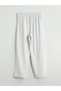 Rmz Gi̇yi̇m Farkiyla Striped Linen Blend Women's Pleated Trousers - 7