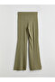 Elastic Waist Flared Women's Trousers - 6