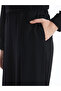 Loose Fit Women's Trousers with Elastic Waist (S5) - 4