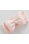 100% Cotton Baby Girl Bow Detailed Hair Band Bandana (1-24 Months) - 2