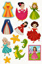 Princess Themed Sticker Book - Educational Activity Book with 60 Stickers - Activity Book for Kids - 4