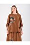 Women's Various Printed Bluz Skirt Set - 5