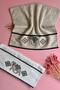 Africa Camel. |   Set of 2 Embroidered Hand Towels – 100% Cotton, Stylish, Ethnic Design Towel Set (50X90 cm)