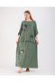 Women's Various Printed Bluz Skirt Set - 3