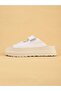 Zeyu Double Striped Anatomical Sole White Women's Slippers - 3