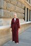 Women's Stone Detailed Double Suit Claret Red - 3