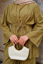 Women's Stone Detailed Double Suit Oil Green - 3
