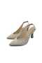 Damla Cross Tied Stone Heeled Shoes - 4