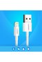 Cable for iPhone USB - Lightning MFI 1m 2.4A white - 3