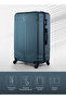Vector 28-Inch Check-in Luggage ABS Hard Shell Suitcase with 360° Spinner Wheels & Lock - 2