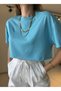 Crop Basic T-shirt - 3