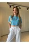 Crop Basic T-shirt - 4