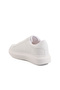 White Lace-Up Women's Sneaker 156 g - 4