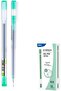 EG67-GN 0.7 mm Tip Size Gel Pen 12-Pieces, Green