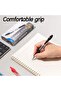 EQ60-BK 0.7 mm Bullet Tip Ballpoint Pen 12-Pieces, Black - 3