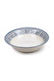 Plethora 9 inch Ceramic Salad Bowl (Grey & White, Set of 4) - 3