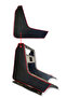 Renault 12 Toros Gear Shift Center Console Side Covering Black Protection Carpet |   Set of 2 - 7