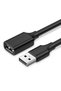 Cablu prelungitor USB 2m negru
