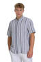 Black Comfort Fit 100% Cotton Button-Down Collar Short Sleeve Cotton Shirt