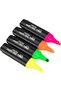 4PCS Highlighter Set 4 Colors E37232 - 7
