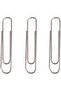 Paper Clips, 50 mm Size, Silver - 4