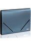 A4 13 Pocket Expanding File Folder with Elastic Closure, Assorted - 2