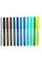 Deflector Cap Design Clean Ink Felt Pen 24-Pieces, Multicolor - 5