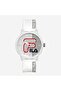 Adult Unisex Analog Watch, White 38-326-004, 42 mm