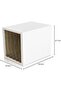 E9777 File Cabinet - White - 3