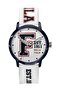 Adult Unisex Analog Watch, White 38-326-201, 42 mm
