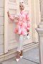 Patterned Hijab Shirt Powder 700 - 4