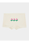 Girls Pack of 4 - Printed Briefs with Elastic Waistband - 5
